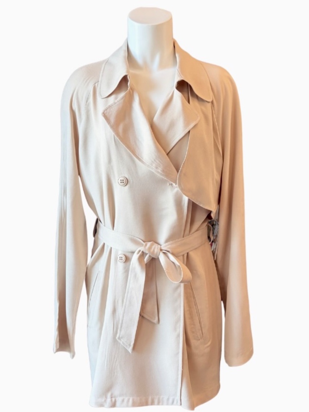 For The Republic Trench Coat